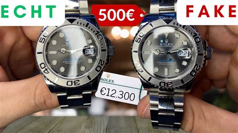 wie erkennt man eine fake rolex